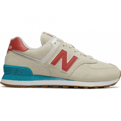 New Balance WL574FLA. Szare buty sportowe damskie New Balance, bez wzorów, klasyczne. Za 239,99 zł.