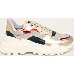 GOE - Buty. Żółte sneakersy męskie GOE, z okrągłym noskiem, na sznurówki. Za 499,90 zł.