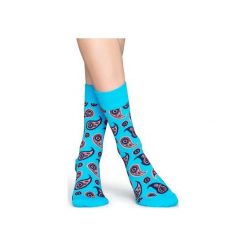 Skarpetki Happy Socks PAI01-6001. Czerwone skarpetki męskie Happy Socks, z bawełny. Za 24,43 zł.