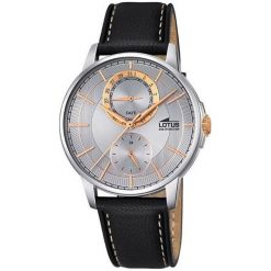 Lotus Chrono l18323 / 1. Szare zegarki męskie marki Lotus. W wyprzedaży za 501,00 zł.