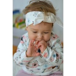 Bluzy dziewczęce: Dziecięca bluza wiosenne ptaszki