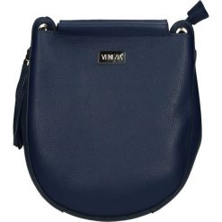 Torba - 165-001-O BLU. Szare torebki klasyczne damskie Venezia, ze skóry. Za 179,00 zł.