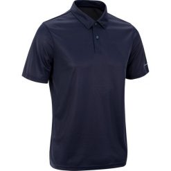 Koszulka polo tenisowa Dry 100 męska. Niebieskie koszulki męskie ARTENGO, xl, bez wzorów, z poliesteru, bez rękawów. Za 24,99 zł.