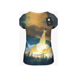 Faling Skies women's t-shirt. Szare t-shirty damskie marki Mars from venus, s, bez wzorów, bez kołnierzyka. Za 101,40 zł.