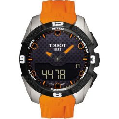 PROMOCJA ZEGAREK TISSOT TOUCH COLLECTION T091.420.47.051.01. Czarne zegarki męskie marki TISSOT. W wyprzedaży za 3511,20 zł.