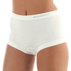 Bokserki damskie: Brubeck Bokserki damskie COMFORT WOOL białe r.M (BX10440)
