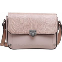 Bessie London torebka crossbody różowa BW4283. Różowe torebki klasyczne damskie Bessie London, bez wzorów, ze skóry, bez dodatków. Za 169,00 zł.