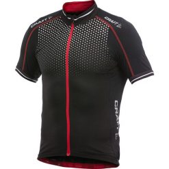 Koszulki sportowe męskie: Craft wydajność poświata rower Koszulka men_black / red_s