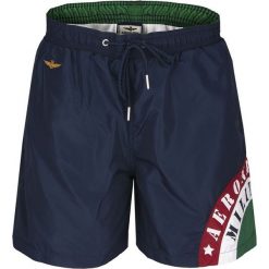 Szorty kąpielowe Aeronautica Militare. Czarne kąpielówki męskie Aeronautica Militare, m, bez wzorów. Za 199,00 zł.