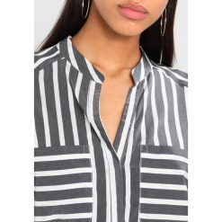 Bluzki asymetryczne: Vero Moda VMERIKA STRIPE Bluzka black/snow white
