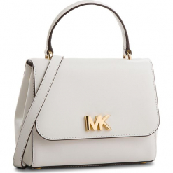 Torebka MICHAEL MICHAEL KORS - Mott 30S8GOXS1L Optic White. Białe torebki klasyczne damskie MICHAEL Michael Kors, ze skóry. W wyprzedaży za 759,00 zł.
