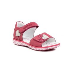 LASOCKI KIDS CI12-2854-02 Różowy. Różowe sandały dziewczęce Lasocki Kids, ze skóry, bez zapięcia. Za 99,99 zł.
