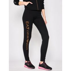 Legginsy EA7 Emporio Armani 8NTP63 TJ01Z 1200. Czarne spodnie damskie EA7 Emporio Armani, m, z elastanu. Za 299,00 zł.