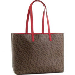 Torebka DKNY - R83A7756 Mocha Logo/Rog M68. Brązowe torebki klasyczne damskie marki ARTENGO, z materiału. Za 769,00 zł.