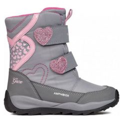 Geox Buty Zimowe Dziewczęce Orizont 34 Szary. Szare buty dziewczęce zimowe Geox, na rzepy. Za 389,00 zł.