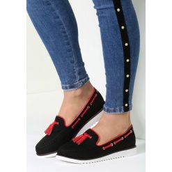 Czarne Mokasyny Another Star. Czarne mokasyny damskie Inny, retro, na płaskiej podeszwie. Za 59,99 zł.