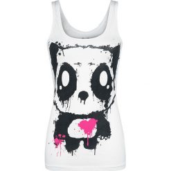 Topy damskie: Innocent KP Mase vest Top damski biały