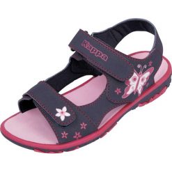 KAPPA Sandały dziecięce Blossom Navy Pink. Różowe sandały dziewczęce Kappa, bez zapięcia. Za 47,00 zł.