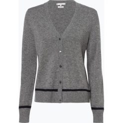 Tommy Hilfiger - Kardigan damski z dodatkiem kaszmiru – Black Beauty, szary. Szare kardigany damskie TOMMY HILFIGER, xl, bez wzorów, z wełny, bez rękawów, bez kaptura. Za 299,95 zł.