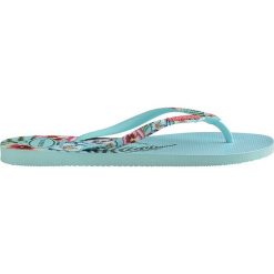 HAVAIANAS SLIM SENSATION > H4141852-0642P. Klapki damskie Havaianas, w paski, z gumy, bez obcasa. W wyprzedaży za 99,99 zł.
