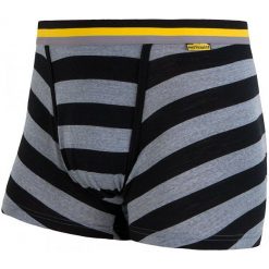 Sensor Męskie Bokserki Merino Wool Active Black S. Czarne bokserki męskie marki Sensor, ze skóry. Za 115,00 zł.