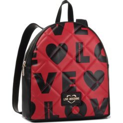 Plecak LOVE MOSCHINO - JC4295PP08KJ1 Rosso/Nero. Czerwone plecaki damskie Love Moschino, bez wzorów, ze skóry ekologicznej, klasyczne. Za 979,00 zł.