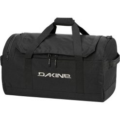 Dakine Torba Eq Duffle 50L Eq Duffle 10002061-W20 Black. Czarne torby podróżne Dakine, w paski, sportowe. W wyprzedaży za 184,00 zł.