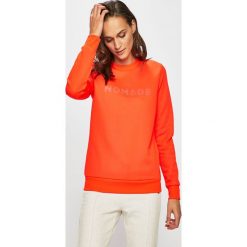 Scotch & Soda - Bluza. Pomarańczowe bluzy damskie Scotch & Soda, s, z nadrukiem, z bawełny, bez rękawów, bez kaptura. W wyprzedaży za 269,90 zł.