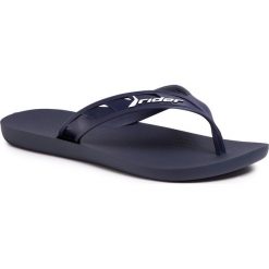 Japonki RIDER - Streed Ad 11573 Black/Blue 20756. Niebieskie klapki męskie Rider, bez wzorów, z tworzywa sztucznego. Za 59,00 zł.