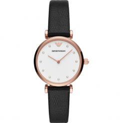 Zegarek EMPORIO ARMANI - Gianni T-Bar AR11270 Black/Gold. Żółte zegarki damskie Emporio Armani. W wyprzedaży za 739,00 zł.