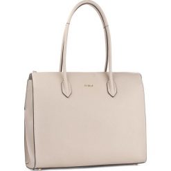 Torebka FURLA - Pin 924611 B BMI3 OAS Vaniglia d. Brązowe kuferki damskie marki Furla, ze skóry. Za 1219,00 zł.