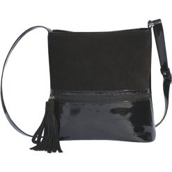 Torebki klasyczne damskie: Torebka w kolorze czarnym – (S)30 x (W)30 x (G)10 cm