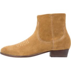Botki męskie: H by Hudson WINSTON Botki kowbojki i motocyklowe sand