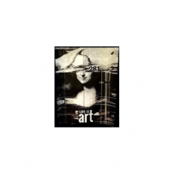 T-shirt : " Mona Lisa 3 ". Czarne t-shirty męskie z nadrukiem Life is art, l, z klasycznym kołnierzykiem. Za 99,00 zł.