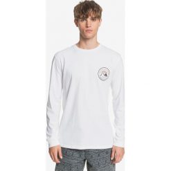 Quiksilver Close Call Koszulka Biały. Białe podkoszulki męskie Quiksilver, xxl, z nadrukiem, z bawełny, z długim rękawem. Za 131,95 zł.