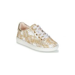 Buty Dziecko Shoo Pom DUCKY LO CUT. Żółte trampki dziewczęce Shoo Pom, bez wzorów, bez zapięcia. Za 271,20 zł.