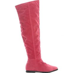 Buty zimowe damskie: Różowe Kozaki Charming Gleam