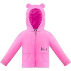 Bluza w kolorze różowym. Różowe bluzy niemowlęce Poivre Blanc, z aplikacjami, z wełny, bez rękawów, bez kaptura. W wyprzedaży za 99,95 zł.