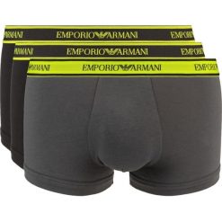 Emporio Armani 3-pack Bokserki Czarny Szary. Szare bokserki męskie Emporio Armani, bez wzorów, z elastanu. Za 190,95 zł.