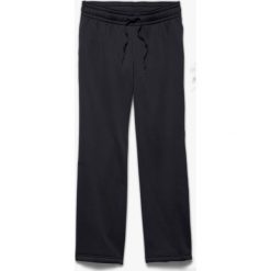 Spodnie dresowe damskie: Under Armour Spodnie Fleece Pant W czarne r. XS (1248645-006)