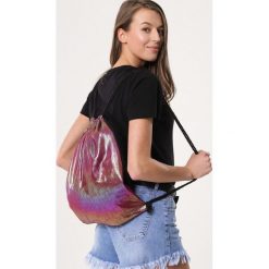 Różowy Plecak Shortcut. Różowe plecaki damskie Born2be, bez wzorów, z tkaniny. Za 24,99 zł.