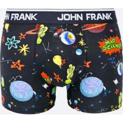 John Frank - Bokserki. Czarne bokserki męskie marki John Frank, z bawełny. Za 59,90 zł.