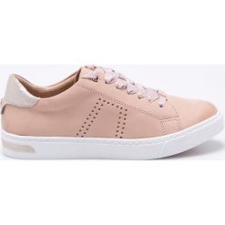 Be Natural - Buty. Szare buty sportowe damskie Be Natural, bez wzorów, ze skóry, sportowe. W wyprzedaży za 269,90 zł.