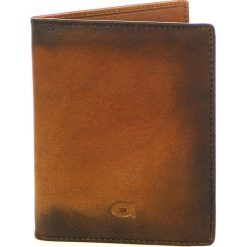 Skórzany cienki portfel / etui DAAG Alive P-18 vintage koniak - Koniak. Portfele męskie daag, ze skóry. Za 119,99 zł.
