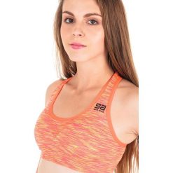 Biustonosze sportowe: GATTA Biustonosz Sport Bra GA 0S Orange Melange r. M