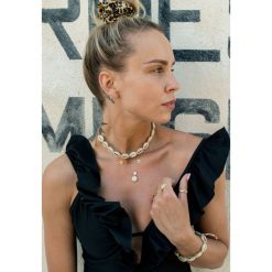 Beżowy Naszyjnik Small Shell. Brązowe naszyjniki damskie Renee. Za 49,99 zł.