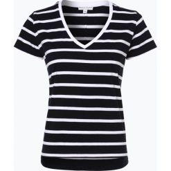 Marie Lund - T-shirt damski, niebieski. Niebieskie t-shirty damskie marki Marie Lund, xs, w paski, z bawełny, bez kołnierzyka. Za 59,95 zł.