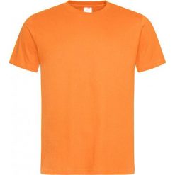 Pomarańczowy Bawełniany T-Shirt Męski Bez Nadruku -STEDMAN- Koszulka, Krótki Rękaw, Basic, U-neck TSJNPLST2000orange. Pomarańczowe koszulki męskie Stedman, m, z nadrukiem, z bawełny, casualowe, bez kołnierzyka, z krótkim rękawem, krótkie. Za 24,00 zł.
