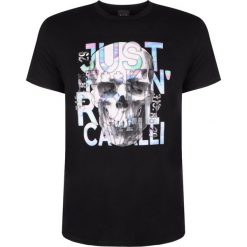 Just Cavalli T-shirt. T-shirty męskie Roberto Cavalli, z nadrukiem, z bawełny, z okrągłym kołnierzem. Za 289,00 zł.