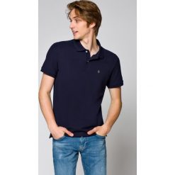 Koszulka Granatowa Polo Arthur. Koszulki męskie LANCERTO, xl, bez wzorów, z bawełny, klasyczne, bez rękawów. Za 129,90 zł.